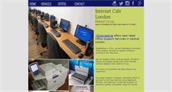 Desktop Screenshot of internetcafelondon.com