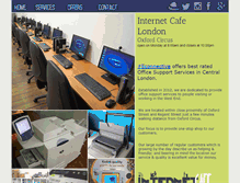 Tablet Screenshot of internetcafelondon.com